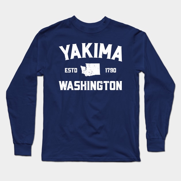 Yakima Washington Long Sleeve T-Shirt by happysquatch